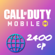 2400 سی پی گلوبال call of duty mobile