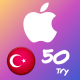 گیفت کارت اپل ترکیه 50 لیر