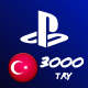گیفت کارت پلی استیشن ترکیه 3000 لیر
