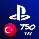 گیفت کارت پلی استیشن ترکیه 750 لیر