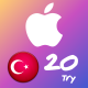 گیفت کارت اپل ترکیه 20 لیر